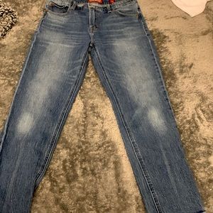Vintage dark blue jeans